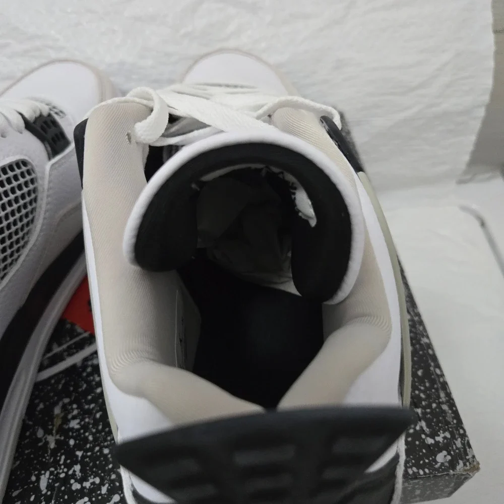 Air Jordan 4 Retro Military Black White Grey DH6927-111 Mens Size 11